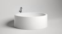 Ванна отдельностоящая Salini Isola S-Sense Ø 200 см 101111G белый глянец