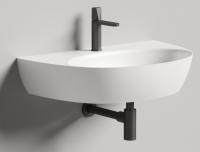 Раковина Salini Alda Wall 03 710x450 мм S-Stone 140323M белый матовый