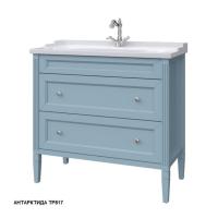 Тумба под раковину Caprigo Albion Concept 90 886х450 мм (2 ящика) 34018 TP817 антарктида