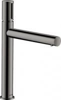 Смеситель для раковины Axor Uno Select 200 ComfortZone 45013330 полированный чёрный хром