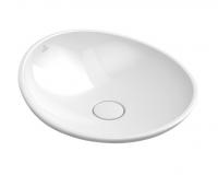 Раковина накладная Villeroy & Boch My Nature Ø450 мм CeramicPlus 411045R1 альпийский белый