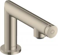 Кран холодной воды для раковины Axor Uno Select 80 ComfortZone 45130820 шлифованный никель
