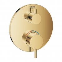 Термостат Grohe Atrio (внешняя часть для 2 потребителей) 24 138 GL3 холодный рассвет