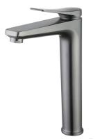 Смеситель для раковины Lemark Bronx высокий LM3709GM графит