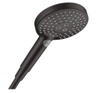 Ручной душ Hansgrohe Raindance Select S 120 3jet EcoSmart 26531670 матовый чёрный