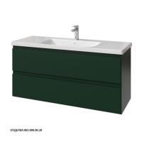 Тумба под раковину Caprigo Forte 120 1164х446 мм (2 ящика) эмаль 36116EML 063 зелёный