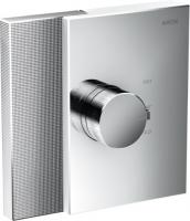 Термостат Axor Edge Highflow (внешняя часть) с алмазной огранкой 46741000 хром