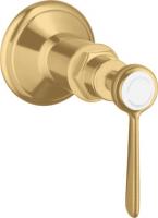 Запорный вентиль Axor Montreux (внешняя часть) 16872250 шлифованное золото