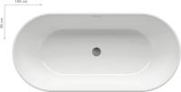Ванна акриловая отдельностоящая Ravak Freedom О 169х80 см XC00100020 белый