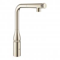 Смеситель для кухни Grohe Essence SmartControl с выдвижным изливом 31 615 BE0 никель глянец