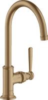 Смеситель для раковины Axor Montreux 210 ComfortZone 16518140 шлифованная бронза