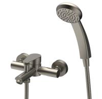 Смеситель для ванны Paini Verona с аксессуаром 99PW105 сатин