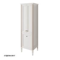 Пенал Caprigo Albion 2004х600х511 мм 10353 B017 белый золото