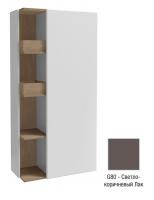 Подвесная колонна Jacob Delafon Terrace Premium 750х350х1500 мм петли справа EB1741DRU-G80 светло-коричневый глянцевый