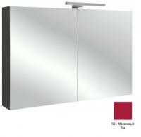 Зеркальный шкаф Jacob Delafon 1050х650х143 мм EB1366-R3 малиновый глянцевый