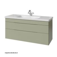 Тумба под раковину Caprigo Lento 120 1164х438 мм эмаль 36216EML 040 оливково-зеленый