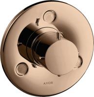 Запорный/переключающий вентиль Axor Starck Trio/Quattro (внешняя часть) 10930300 полированное красное золото