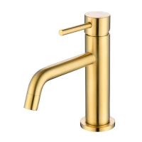 Смеситель для раковины Caprigo Don 53-022-BRG матовое золото