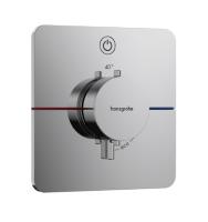 Термостат Hansgrohe ShowerSelect Comfort Q (внешняя часть для 1 потребителя) 15581000 хром