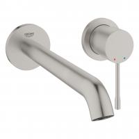 Смеситель для раковины Grohe Essence L-Size настенный (внешняя часть) 19 967 DC1 суперсталь