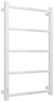 Полотенцесушитель электрический Стилье Формат 26 800х500 мм левый 12527-8050 белый