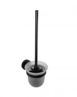 Туалетный ёрш Bemeta Dark подвесной, чёрная щётка 104113010 чёрный