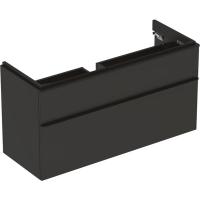 Тумба под раковину Geberit Smyle Square 1184х470х617 мм 500.355.JK.1 тёмно-серый матовый