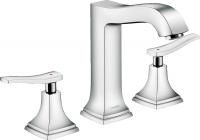 Смеситель для раковины Hansgrohe Metropol Classic 160 ComfortZone на 3 отверстия 31331000 хром