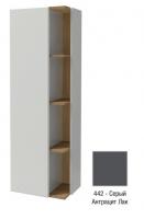 Подвесная колонна Jacob Delafon Terrace Premium 500х350х1500 мм петли слева EB1740GRU-442 серый антрацит глянцевый