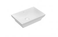 Раковина накладная Villeroy & Boch La Belle 600х415 мм CeramicPlus 4A0161R1 альпийский белый