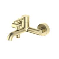 Смеситель для ванны Aquatek Европа AQ1340BG шлифованное золото