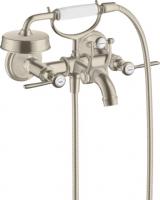 Смеситель для ванны Axor Montreux 16551820 шлифованный никель