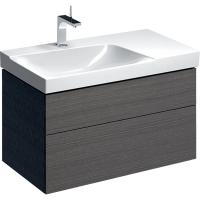 Тумба под раковину Geberit Xeno² 880х462х530 мм левая 500.515.43.1 серый дуб