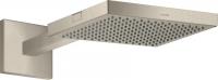 Верхний душ Axor ShowerSolutions 240 1jet с держателем 10925820 шлифованный никель