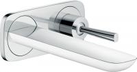 Смеситель для раковины Hansgrohe PuraVida настенный (внешняя часть) излив 165 мм 15084400 белый/хром