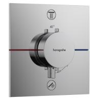 Термостат Hansgrohe ShowerSelect Comfort E (внешняя часть для 2 потребителей) 15572000 хром