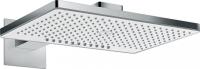 Верхний душ Hansgrohe Rainmaker Select 460 2jet EcoSmart с держателем 24015400 белый/хром