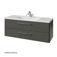 Тумба под раковину Caprigo Accord 120 1192х438 мм эмаль 2215EML 105 графит