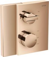 Термостат Axor Edge (внешняя часть для 1 потребителя) 46750300 полированное красное золото
