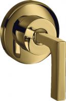 Запорный вентиль Axor Citterio (внешняя часть) 39960990 полированное золото