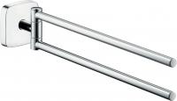 Полотенцедержатель двойной Hansgrohe PuraVida поворотный 41512000 хром