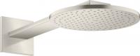 Верхний душ Axor ShowerSolutions 250 1jet с держателем 35284800 сталь