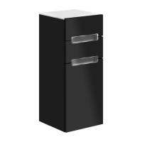 Тумба Villeroy & Boch Subway 2.0 354х370 мм A7131SPD лак чёрный матовый