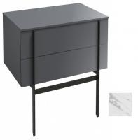 Тумба Jacob Delafon Nouvelle Vague 800х512 мм EB3054-NR4 белый мрамор