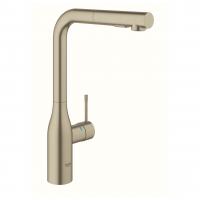 Смеситель для кухни Grohe Essence с выдвижным изливом 30 270 EN0 матовый никель