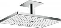 Верхний душ Hansgrohe Rainmaker Select 460 3jet EcoSmart с потолочным подсоединением 24016400 белый/хром