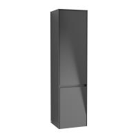 Пенал Villeroy & Boch Collaro 454х349х1538 мм петли слева C03400PD чёрный матовый