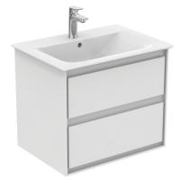 Тумба под раковину Ideal Standard Connect Air 600x440 мм E0818B2 белый глянец/белый матовый