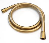 Душевой шланг Paini 1500 мм 950150PVCPJ матовое зотото