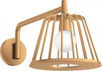 Верхний душ Axor LampShower/Nendo 275 1jet с держателем 26031250 шлифованное золото